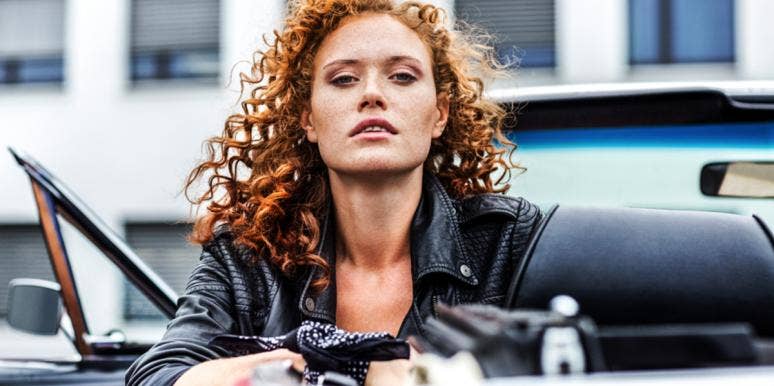 3 Things To Do For A Killer First Impression, According To Science woman in leather jacket