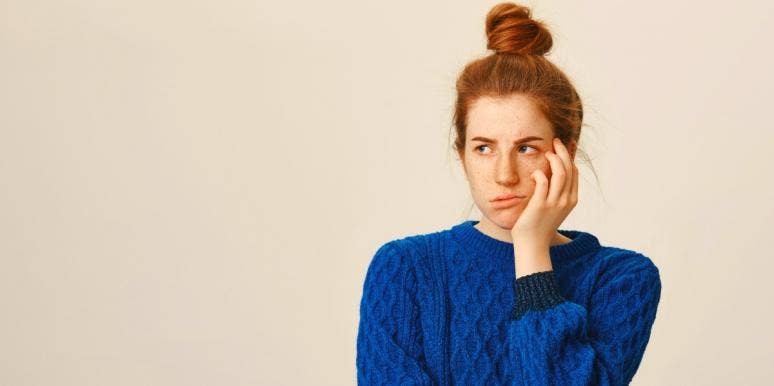 How To Respond To Ghosting: 6 Ways To Stay Calm & Move On woman worrying
