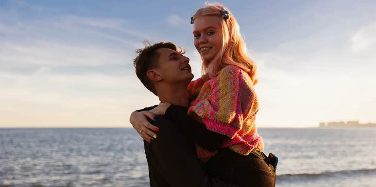 The Sneaky Way To Seduce Your Man Daily man carrying girlfriend on beach