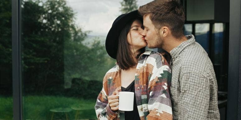 50 Cute Ways How To Show A Man You Love Him couple kissing love