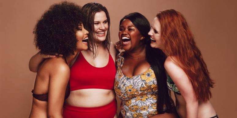 group of body positive women