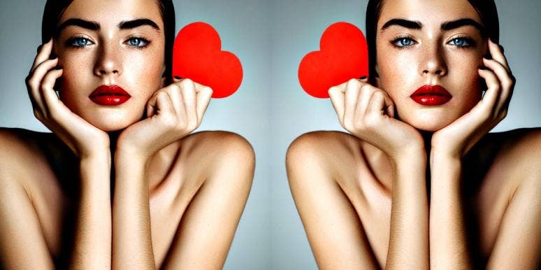 How To Be A Good Submissive In A BDSM Relationship submissive woman holding a heart