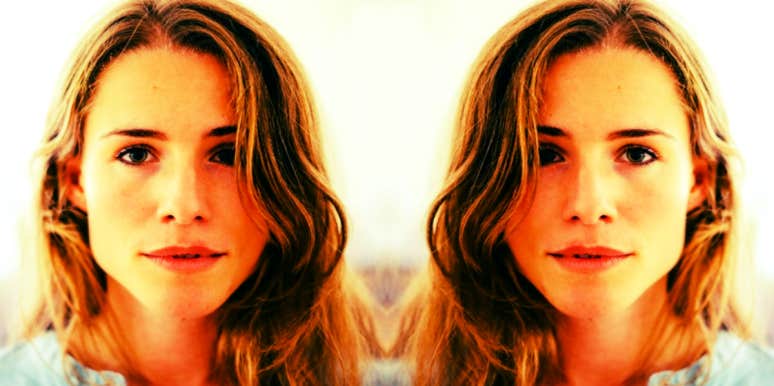 How To Be Pretty: 25 Ways To Look Prettier pretty woman with long, wavy dark blonde hair and dewy skin looks into the camera