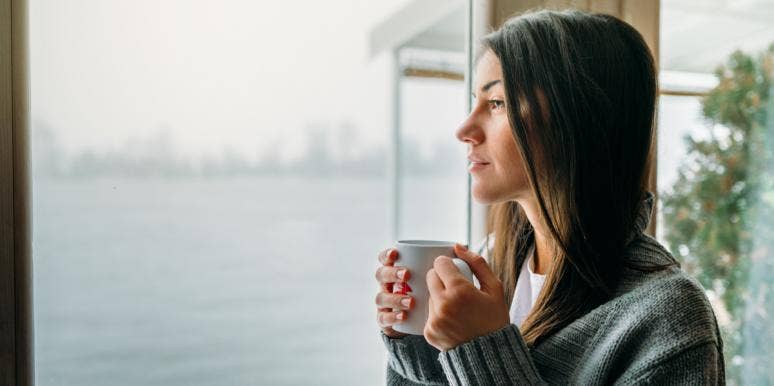 How To Be Your True, Authentic Self In 5 Easy Steps woman drinking coffee