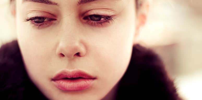 How To Change Who You're Attracted To sad woman looking downward