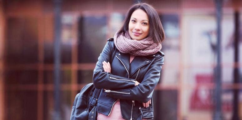 how to find love single woman in scarf looking for love