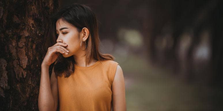 5 Ways To Immediately Get Over The Ex You're Still Obsessing Over sad woman