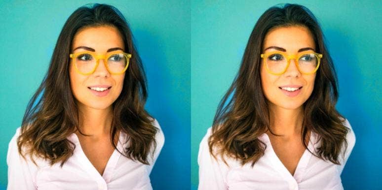 How To Get Over Your Boyfriend's Past Without Letting Jealousy Hurt Your Relationship woman with yellow glasses