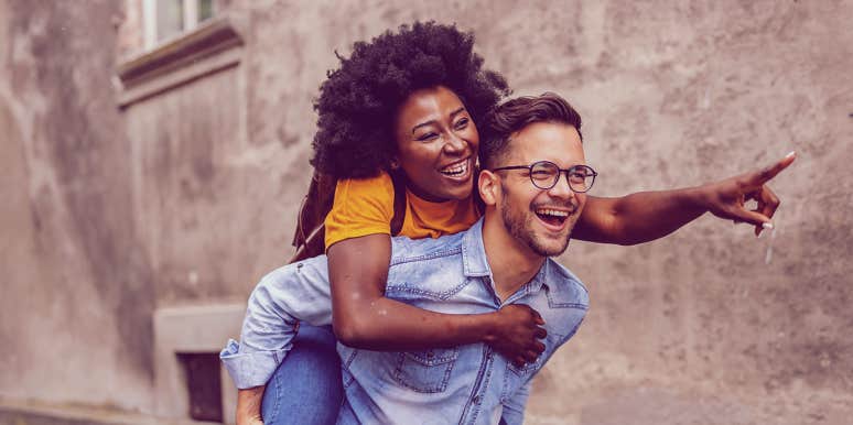 How To Make Someone Fall In Love, According To Science couple smiling