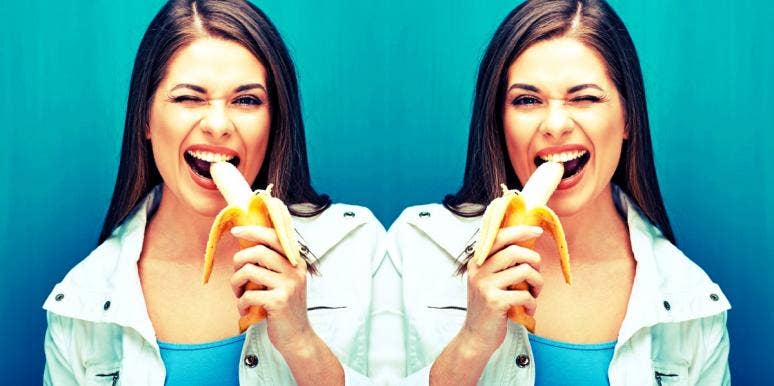 How To Make Your Penis Taste Better (So Blowjobs Taste Good) woman eating banana