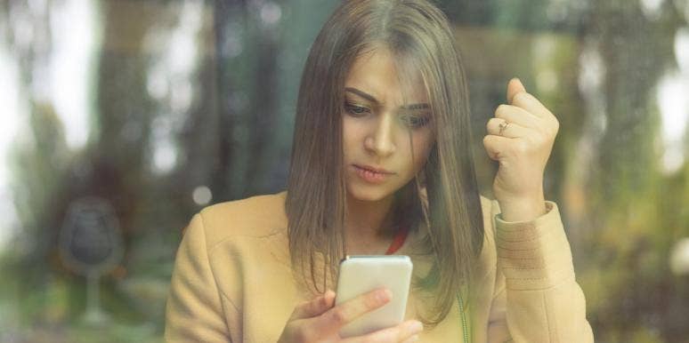 how to stop thinking about your ex woman through a window looking at phone