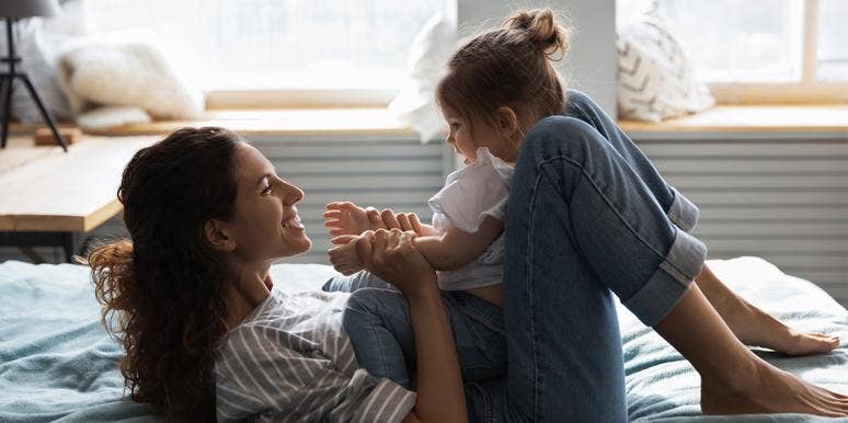 My 18-Month-Old Daughter Knows What A Vulva Is mother and daughter