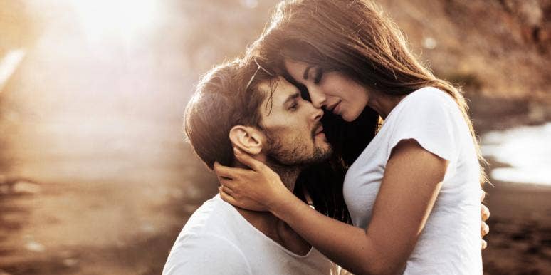 How You Can Tell The Difference Between Infatuation And True Love woman hugging man