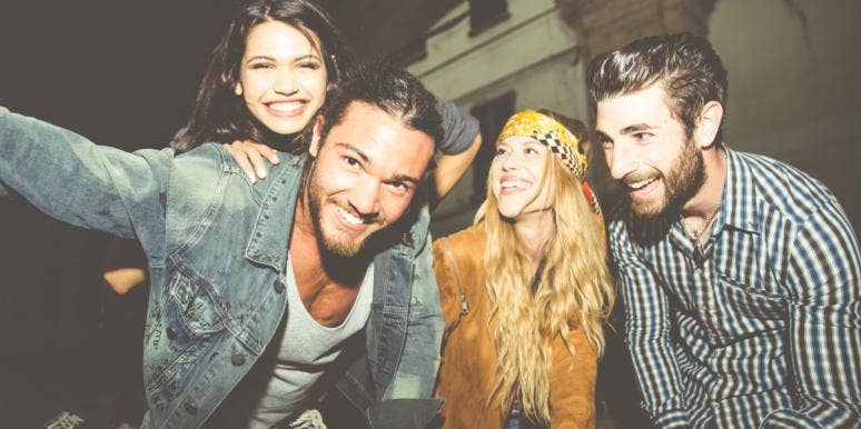 How To Win Over His Friends In 7 Easy Moves group of friends hanging out