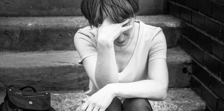 How Years Of Unspeakable Abuse Drove Me To Homelessness upset woman