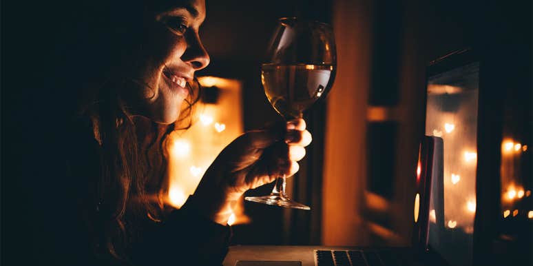 How You Can Be Connected To Someone Without Ever Meeting Them woman on video chat date