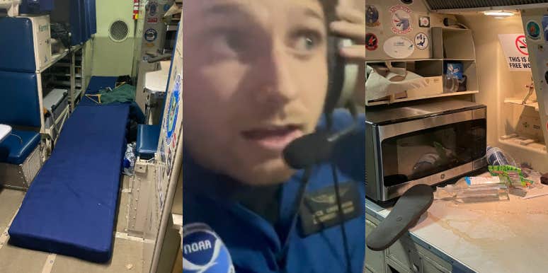 Hurricane Hunter Captures Video In The Eye Of The Storm, Says Hurricane Ian Is The 'Roughest Flight' Of His Career Nick Underwood