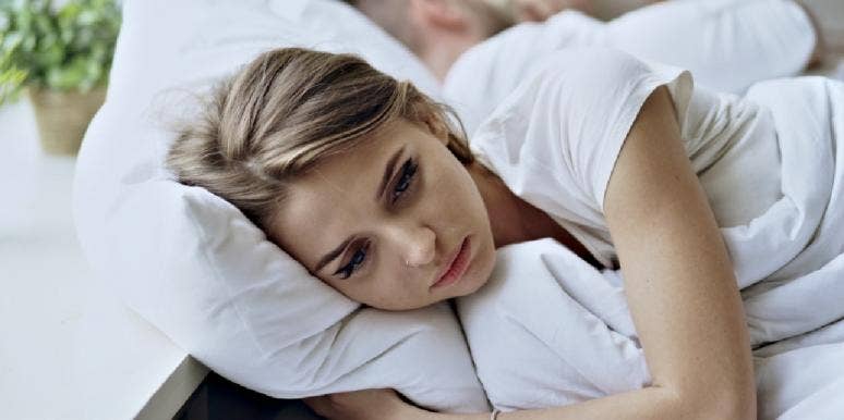 I Love You But I Need To Protect Myself woman sad in bed