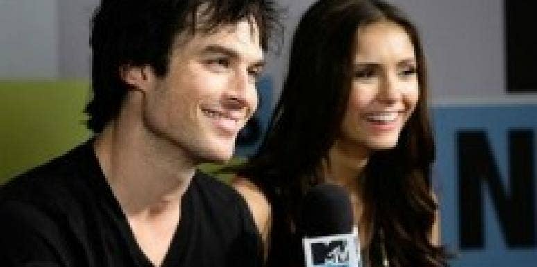 Ian Somerhalder and Nina Dobrev