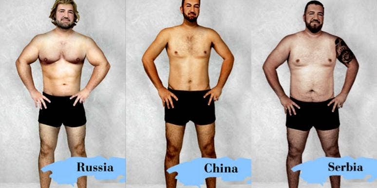 Auriu Diplomat Performanţă  What 'Perfect' Male Body Types Look Like Around The World | YourTango