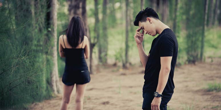 Why If You Really Love Him, You'll Leave Him woman leaving man