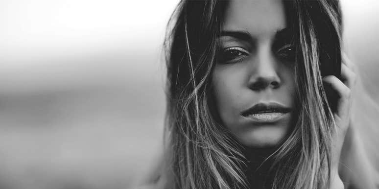 I'm Not Too Sensitive, I Just Care serious woman