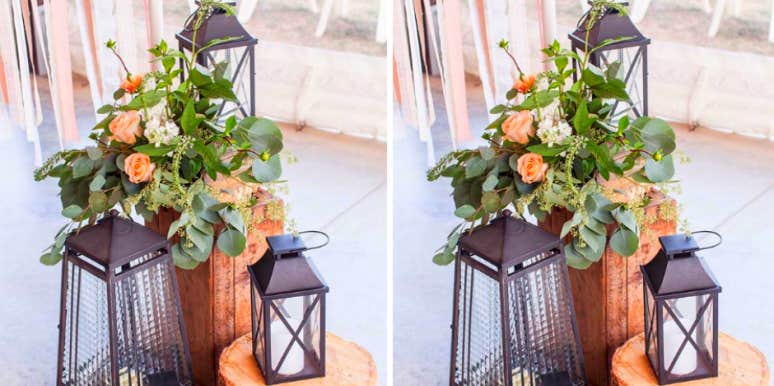 Lantern centerpieces Lantern centerpieces