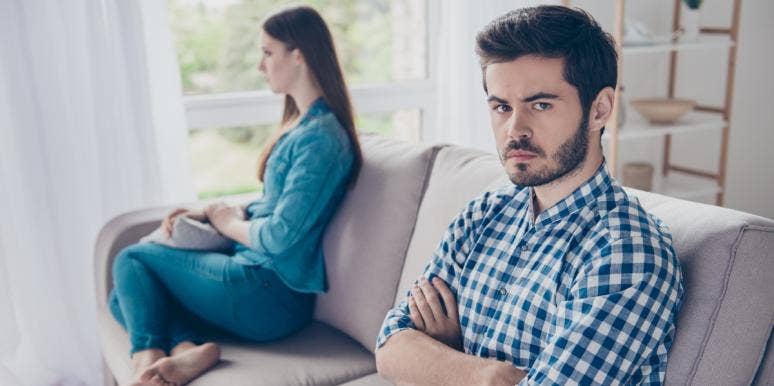 couple deciding who should move out