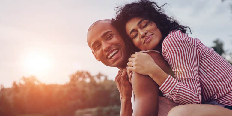 Why Your Rebound Can Be So Much Better Than Your Ex happy couple hugging in sunlight