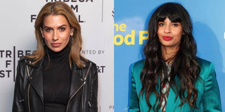 Hilaria Baldwin and Jameela Jamil Hilaria Baldwin and Jameela Jamil