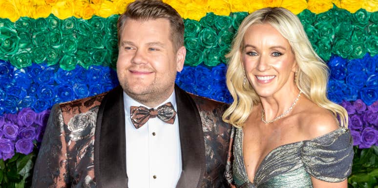 James Corden Accused Of Ignoring Wife & Crying Baby On An Airplane James Corden, Julia Carey