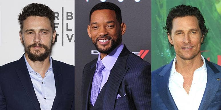 James Franco, Matthew McConaughey, and Will Smith James Franco, Matthew McConaughey, and Will Smith