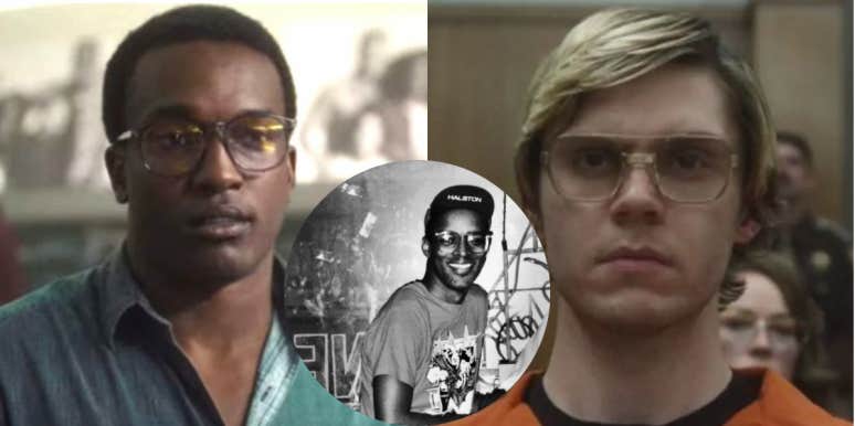 Tony Hughes' Mother Slams Jeffrey Dahmer Netflix Series After Claiming They 'Lied' About Her Son's Story Evan Peters as Jeffrey Dahmer, Rodney Burford as Tony Hughes, Tony Hughes