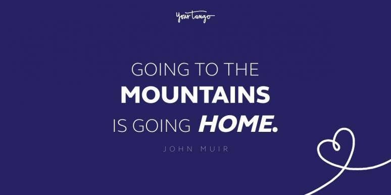 going to the mountain is going home going to the mountain is going home
