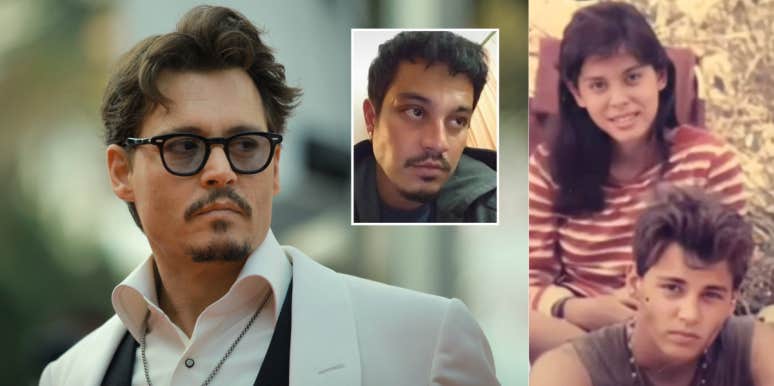 Man Claims He Is Johnny Depp's Long-Lost Son & Shares DNA Evidence On TikTok Johnny Depp, James, James' mom with Depp