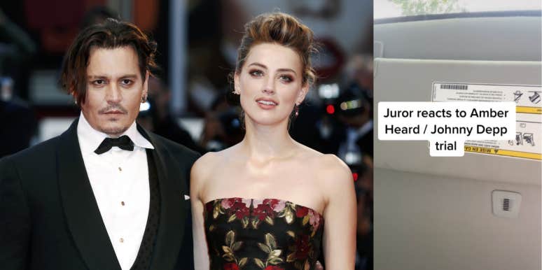 Johnny Depp, Amber Heard, TikTok by alleged juror