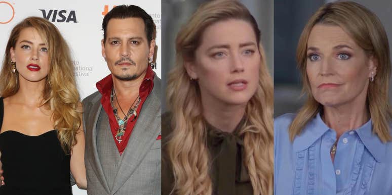 Amber Heard, Johnny Depp, Savannah Guthrie