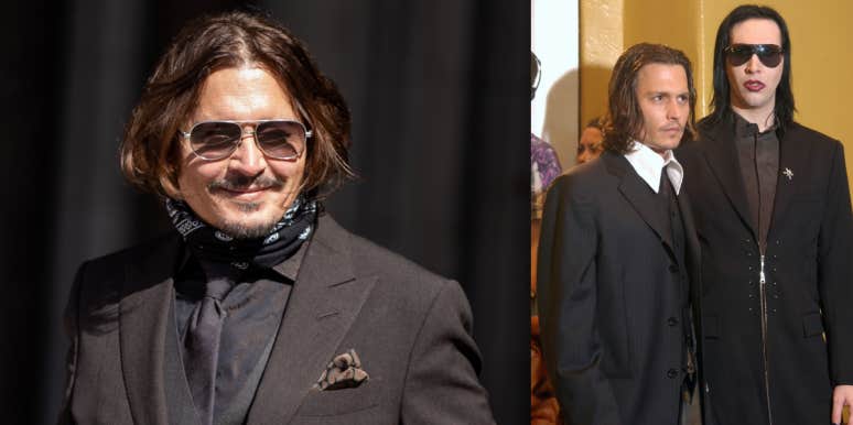 Are Johnny Depp & Marilyn Manson Still Friends? Johnny Depp, Marilyn Manson