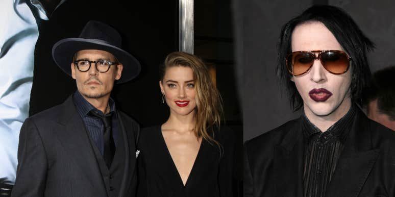 Johnny Depp, Amber Heard, Marilyn Manson