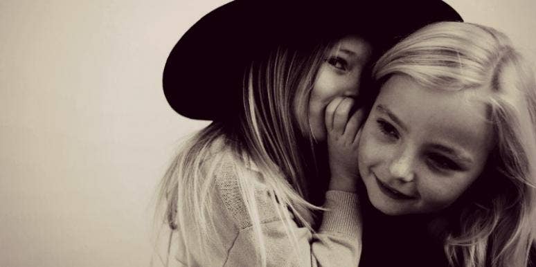 girls whispering girls whispering