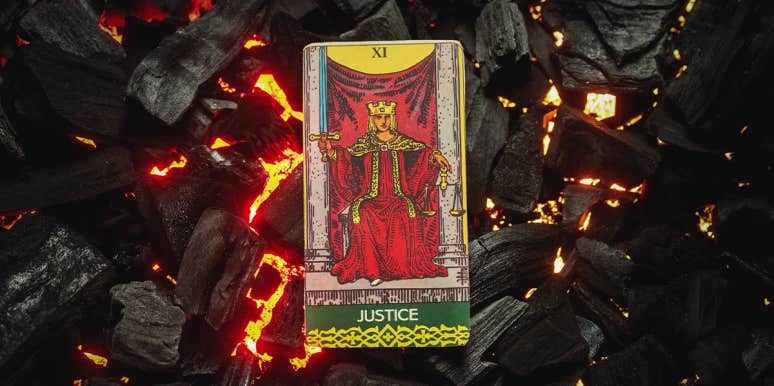 The Justice Tarot Card Meanings: Upright, Reversed & In Love justice tarot card