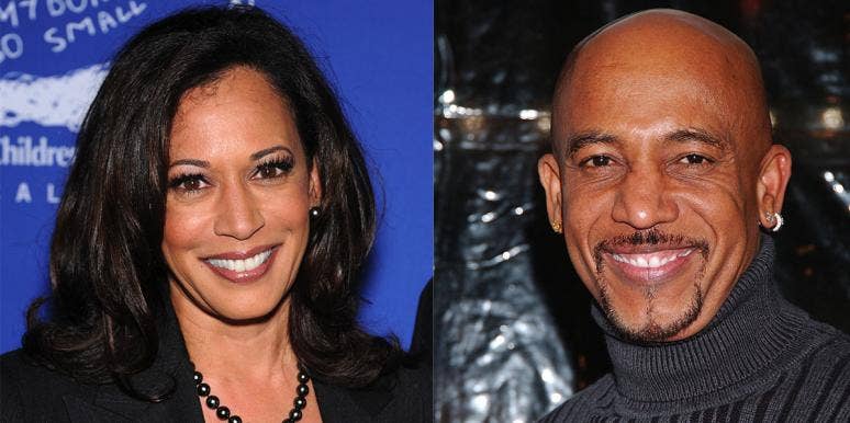 Kamala Harris and Montel Williams Kamala Harris and Montel Williams