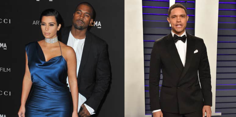 Trevor Noah Compares Kanye West To His Abusive Stepfather Kim Kardashian, Kanye West, Trevor Noah