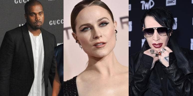 How Kanye West's Marilyn Manson Collab Hurts Evan Rachel Wood & Sexual Assault Survivors Kanye West Evan Rachel Wood Marilyn Manson