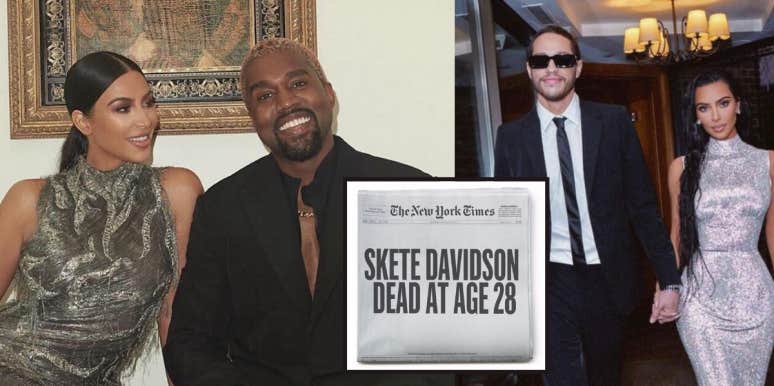 Kanye West's Treatment Of Pete Davidson Is Bullying & Needs To Be Addressed Kanye West, Pete Davidson, Kim Kardashian