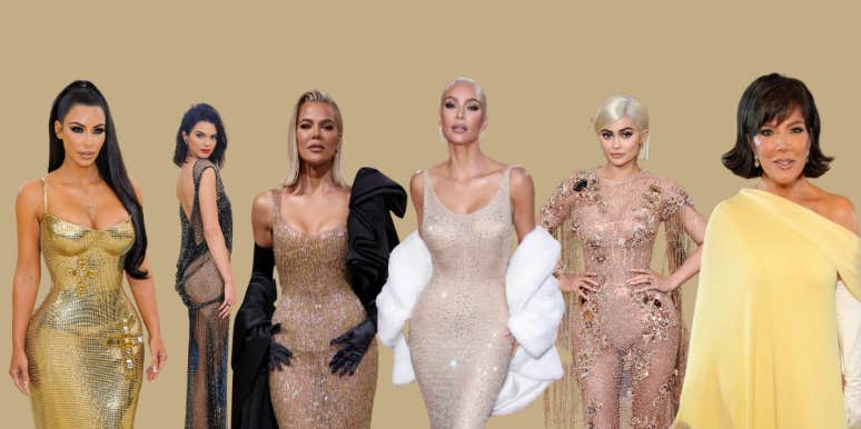 5 Times The Kardashians / Jenners Went To The Extreme For Their Met Gala Outfits Kim Kardashian, Kendall Jenner, Khloe Kardashian, Kylie Jenner, Kris Jenner
