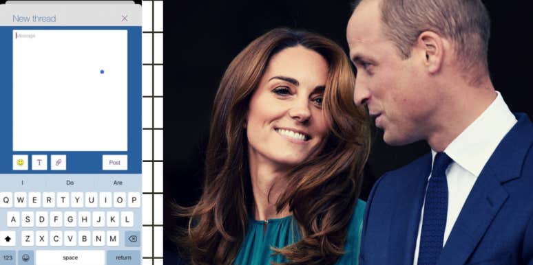 Mumsnet post, Kate Middleton, Prince William