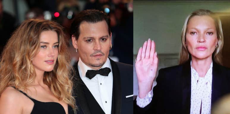 Amber Heard, Johnny Depp, Kate Moss