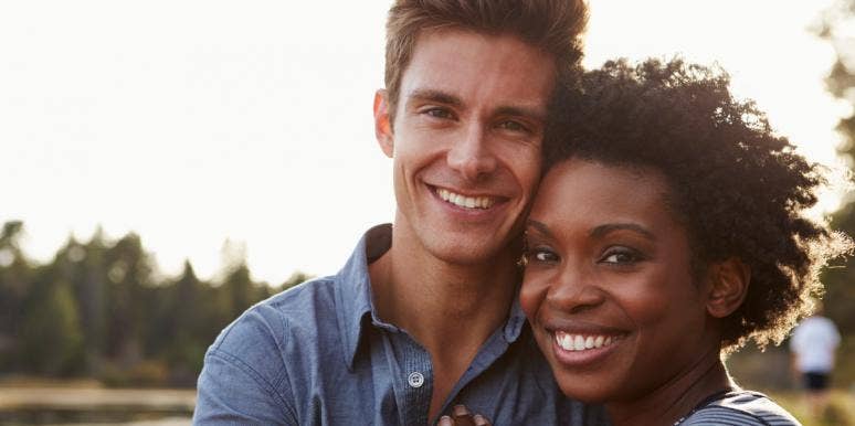 keeping a relationship healthy smiling man and woman