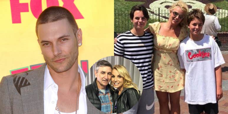 Kevin Federline Backtracks On Comments About Britney Spears' Father After Getting Restraining Order Against Him Kevin Federline, Britney Spears, Jamie Spears, Jayden Federline, Sean Federline
